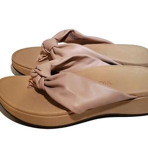Vionic Shoes - Vionic rose pink platform knotted sandals new Vionic Shoes - Vionic rose pink platform knotted sandals new